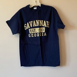 Navy Savannah Georgia T-Shirt